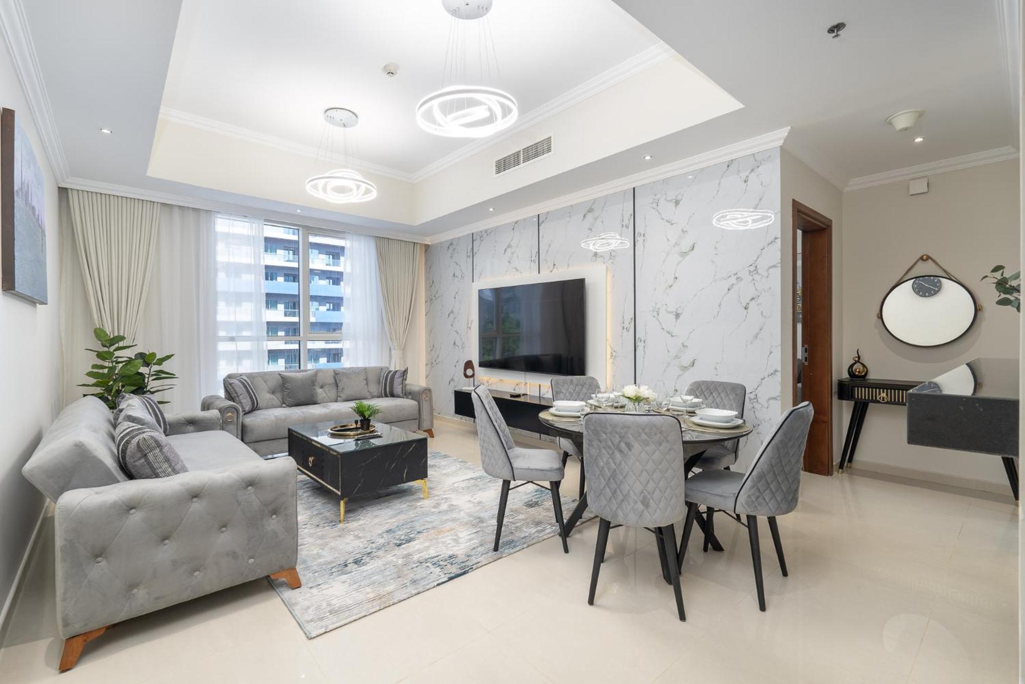 Heaven Crest Vacation Homes Downtown - Studio And 1 Bedroom Suites 2 Minute Walk To Dubai Mall And Burj Khalifa Exterior photo