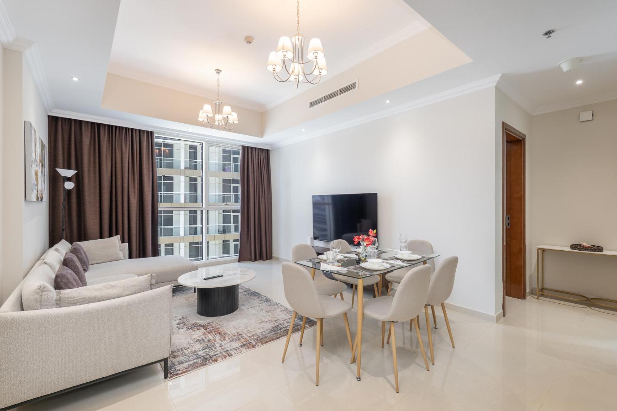 Heaven Crest Vacation Homes Downtown - Studio And 1 Bedroom Suites 2 Minute Walk To Dubai Mall And Burj Khalifa Exterior photo